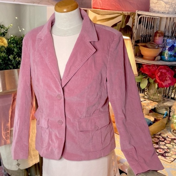Lady Hathaway Jackets & Blazers - 🌷Lady Hathaway🌷 Soft Pink Corduroy Jacket